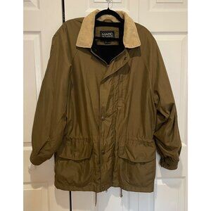 Vtg Marc Studio Oversized Chore Jacket‎ Barn Coat Size M Corduroy Collar Grunge